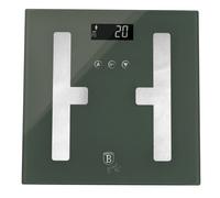 BERLINGERHAUS Pèse-personne avec mesure de la graisse, des muscles et de l'eau 180 kg Collection Vert Mat BH-9759