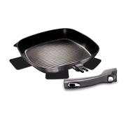 BERLINGERHAUS Poêle à griller avec poignée amovible 28 cm Carbon PRO Line BH-6914