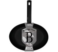 BERLINGERHAUS Poêle à poisson avec surface en titane 35x25 cm Noir mat Collection BH-8191