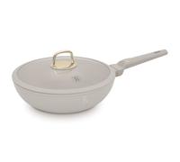 BERLINGER HAUS Poêle wok avec revêtement en titane et couvercle 30 cm Sahara Collection | Élégant et respectueux de l'environnement