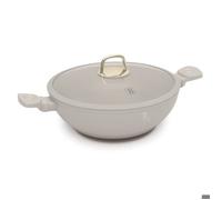 BERLINGERHAUS Poêle WOK avec surface en titane et couvercle 30 cm Collection Sahara BH-8065