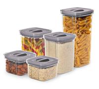 BERLINGERHAUS Récipients pour aliments set de 5 Collection Taupe BH-8576