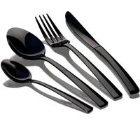 BERLINGERHAUS Service de couverts 24 pièces acier inoxydable miroir Black Collection BH-3080