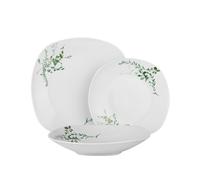 BERLINGERHAUS Set d'assiettes à manger en porcelaine 18 pcs BH-10204