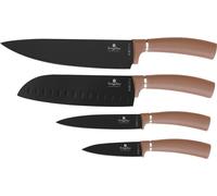 BERLINGERHAUS Set de couteaux antiadhésifs 4 pièces or rose Metallic Line BH-2889