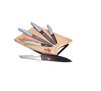 BERLINGERHAUS Set de couteaux + planche à découper 6 pcs Moonlight Edition