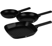 BERLINGERHAUS Set de poêles avec surface en titane 3 pcs. Matte Black Collection BH-8196