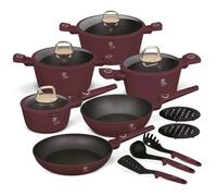 BERLINGERHAUS Set de vaisselle avec surface en titane 15 pcs Leonardo Collection BH-8051