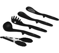 BERLINGERHAUS Set d'ustensiles de cuisine, 5 pièces, noir mat, collection BH-6338