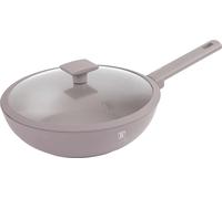 BerlingerHaus Wok avec couvercle 28cm Taupe