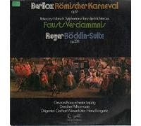 Berlioz / Reger - Römischer Karneval, Fausts Verdammnis / Böcklin-Suite [Vinyl] Berlioz / Reger