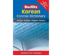 Berlitz Language: Korean Concise Dictionary