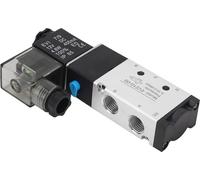 BERM Electrovanne pneumatique électrique 2 positions 5 voies contrôle électromagnétique DC12V