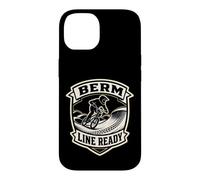Berm Line Ready BMX dans Un Virage relevé Coque pour iPhone 14