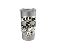 BERM LINE READY BMX dans un virage relevé Gobelet isotherme en acier inoxydable double paroi