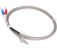 BERM Thermocouple de type K Sonde de température à vis M6 Fil 0?400��� 1meter