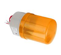 BERM Voyant D'avertissement LED Clignotant Voyant LED Clignotant Équipement D'alarme Lampe Lumière de Secours 220VAC BEM-1101 Voyant D'avertissement 170 X 90 Mm (Jaune)