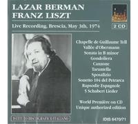 Lazar Berman Plays Franz Liszt