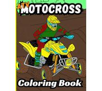 Bermrider ATV Motocross Coloring Book: Quad Off-Road Racing Pro Gift Speedway Raceway Kids Four Wheeler 250 450 Motorsport