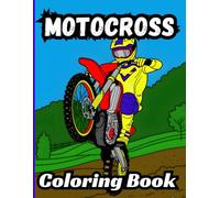 Bermrider Motocross Coloring Book: Dirt Bike Off-Road Racing Pro Gift Speedway Raceway Kids Motorcycle 250 450 Motorsport