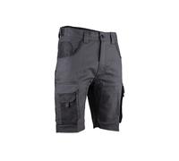 Bermuda bicolore Authentic CALCAIRE GRIS NUIT NOIR - LMA LEBEURRE - 6027 40