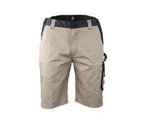Bermuda bicolore stretch multipoches CHIRON BEIGE GRIS F - LMA LEBEURRE - 6168 54
