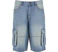 Bermuda cargo en jean Urban Classics Relaxed Bleu 44