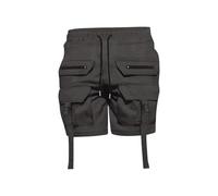 Bermuda Cargo Homme Grande Taille Casual Sport Shorts avec Multi-Poche Taille Élastique Outdoor Running Pantacourt Légère Vintage Grande Taille Bermudas Running Jogging Shorts avec Cordon