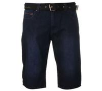 Bermuda Ceinture Pierre Cardin Grande Taille Bleu Marine XXXXL