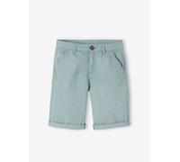 Bermuda chino garçon bleu grisé 3A