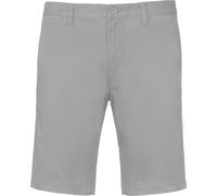 Bermuda chino pour homme Kariban PC3410 (XL) (Gris clair)