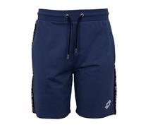Bermuda Coton Effet Jogging Avec Bandes Noires Homme Lotto
