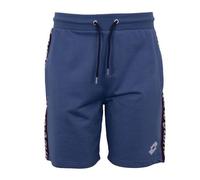 Bermuda Coton Effet Jogging Avec Bandes Noires Homme Lotto