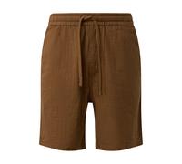 Bermuda coupe dÃ©contractÃ©e taille mi-haute jambe droite doublure en coton s.Oliver Detroit Marron 2XL