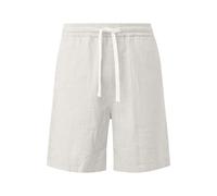 Bermuda coupe dÃ©contractÃ©e taille mi-haute jambe droite s.Oliver Detroit Blanc 2XL