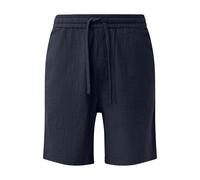 Bermuda coupe dÃ©contractÃ©e taille mi-haute jambe droite s.Oliver Detroit Bleu 2XL