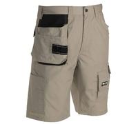 Bermuda De Travail Multipoches - Homme - Hk017 - Beige
