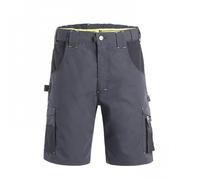Bermuda de travail multipoches Hughes gris/noir T.40 NORTH WAYS