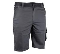 Bermuda de travail multipoches LMA DEDALE - Gris Foncé 42