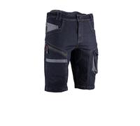 Bermuda denim stretch multipoches SHELTON DENIM - LMA LEBEURRE - 6147 38