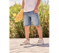 Bermuda en denim garçon taille ajustable stone 3A