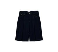 Bermuda en denim plissÃ© femme Guess Bleu 28