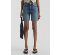 Bermuda en jean coupe mom femme QS Bleu 42