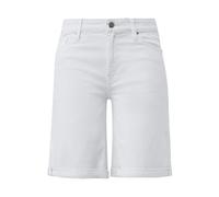Bermuda en jean coupe straight fit Taille mi-haute femme s.Oliver Blanc 44
