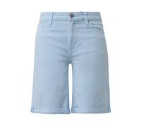Bermuda en jean coupe straight fit Taille mi-haute femme s.Oliver Bleu 48