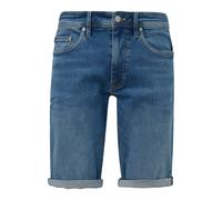 Bermuda en jeans coupe classique taille mi-haute jambe droite s.Oliver Bleu 29