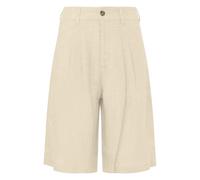 Bermuda en lin avec plis femme s.Oliver Beige 46