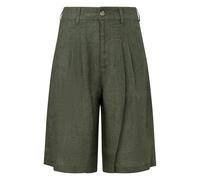 Bermuda en lin avec plis femme s.Oliver Vert 34