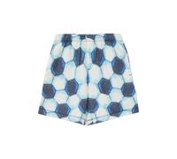 Bermuda en sweat coupe ample avec imprimÃ© all-over ou sublimation enfant s.Oliver Blanc 6 ans