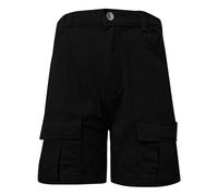 Bermuda Femme Cargo,Shorts Et Bermudas Femme Please Pantalons pour Mode Short en Jean décontracté vêtements de Travail Haut élastique Short en Jean (Black S)